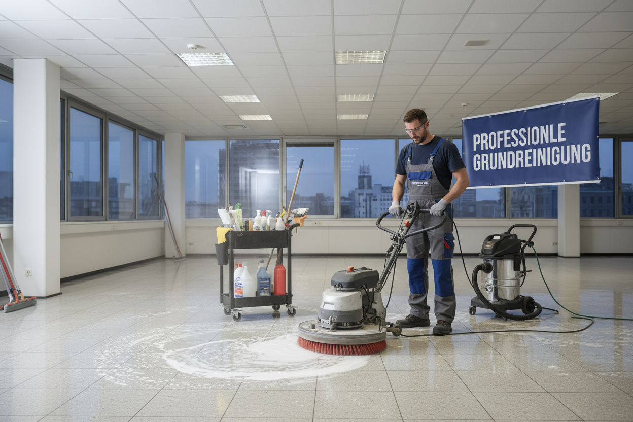 Professionelle Grundreinigung