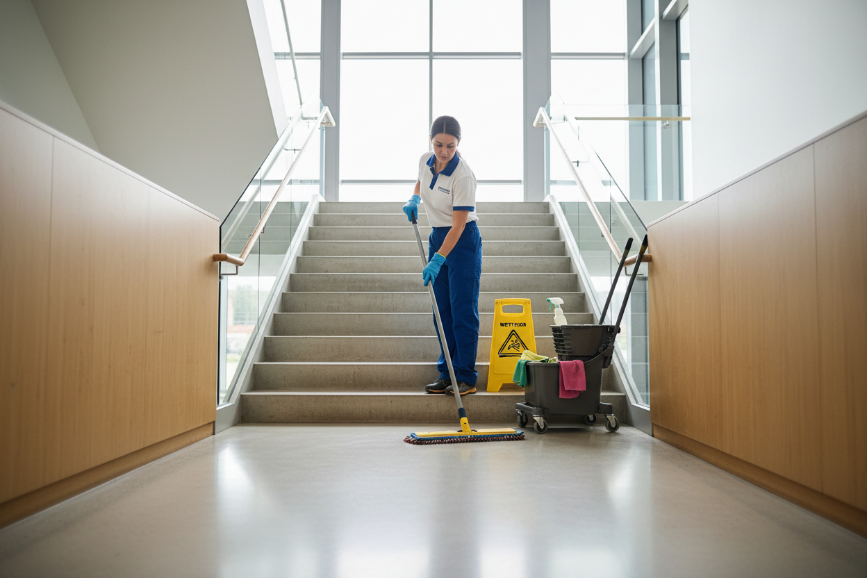 Treppenhausreinigung – Für Privat & Gewerbe